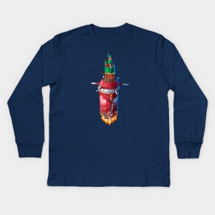 Sriracha Ship Kids Long Sleeve T-Shirt